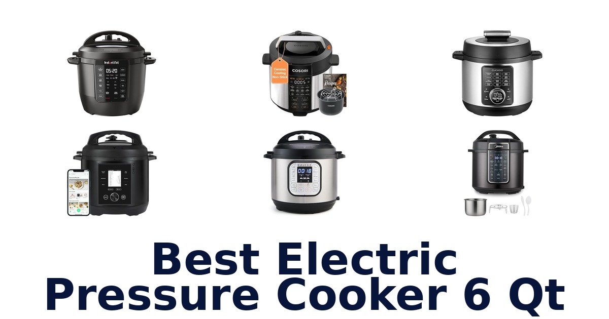 best electric pressure cooker 6 qt