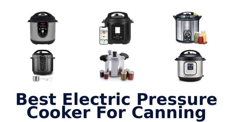 best electric pressure cooker for canning