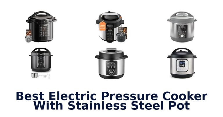 best electric pressure cooker with stainless steel pot
