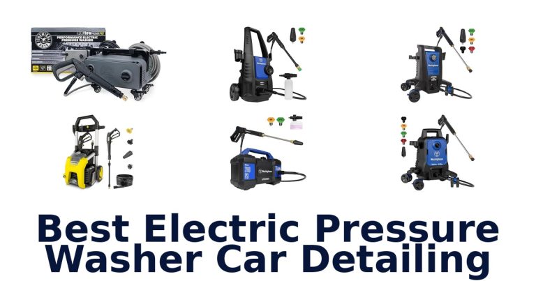 best electric pressure washer car detailing