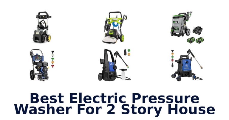 best electric pressure washer for 2 story house