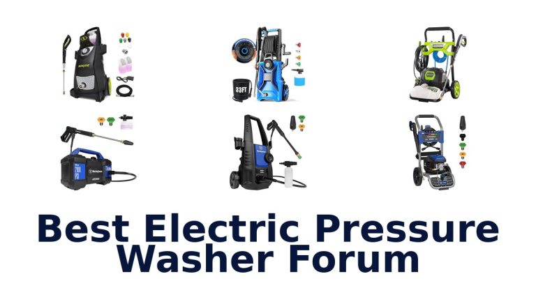 best electric pressure washer forum
