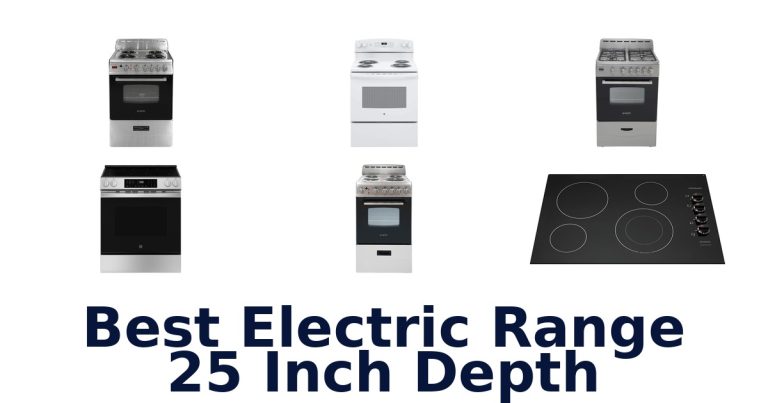 best electric range 25 inch depth