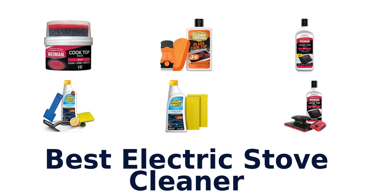 best electric stove cleaner