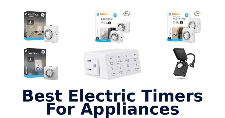 best electric timers for appliances