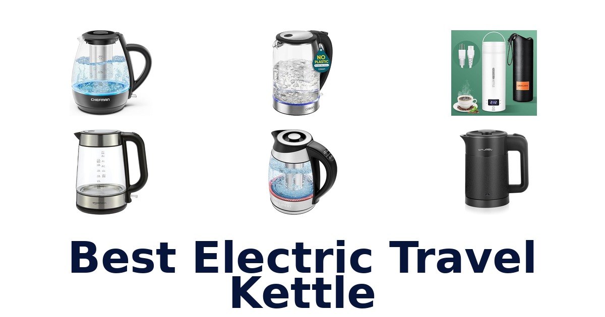 best electric travel kettle
