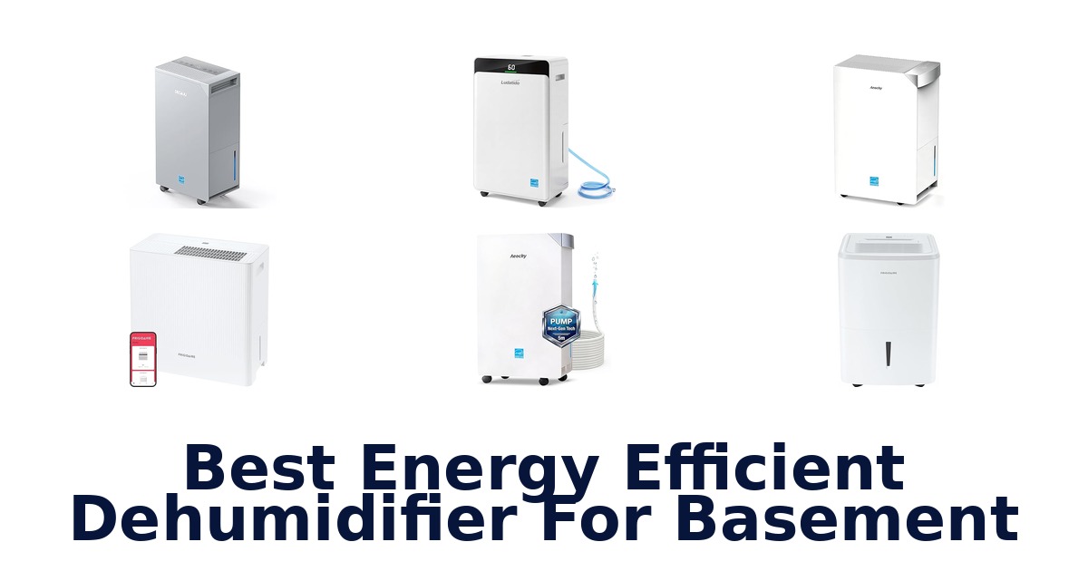 best energy efficient dehumidifier for basement