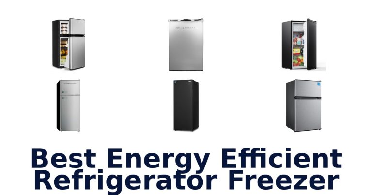 best energy efficient refrigerator freezer
