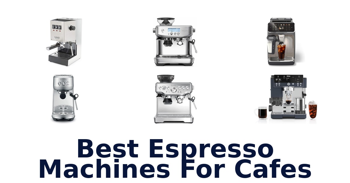 best espresso machines for cafes