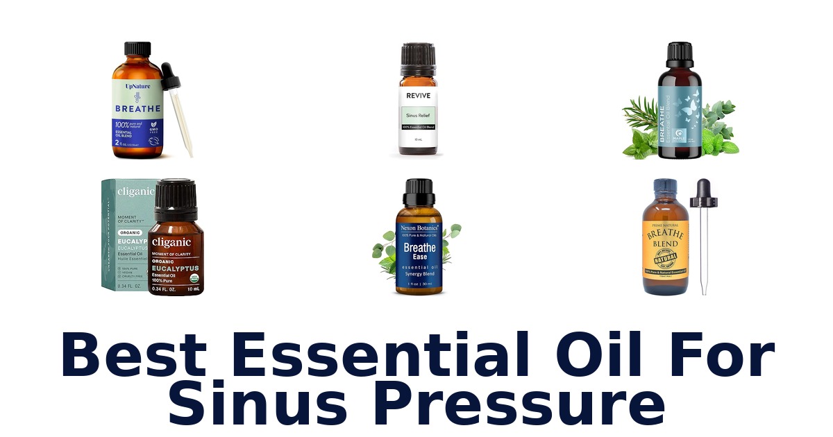 best essential oil for sinus pressure