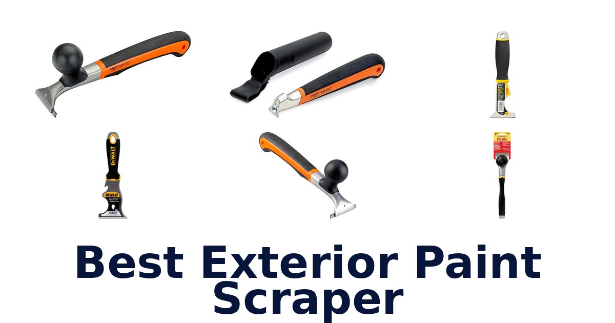 best exterior paint scraper