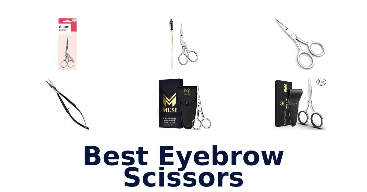 best eyebrow scissors