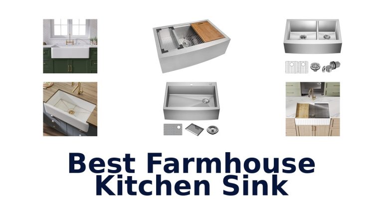 best farmhouse kitchen sink