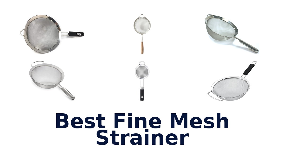 best fine mesh strainer