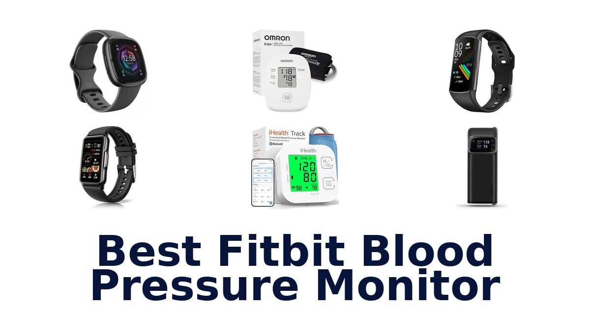 best fitbit blood pressure monitor