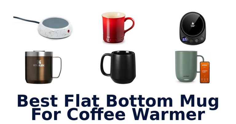best flat bottom mug for coffee warmer