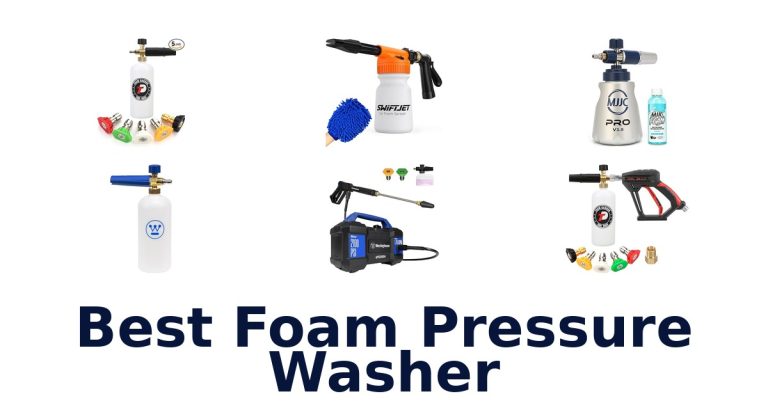 best foam pressure washer