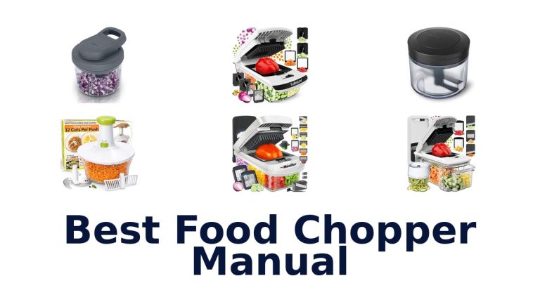 best food chopper manual