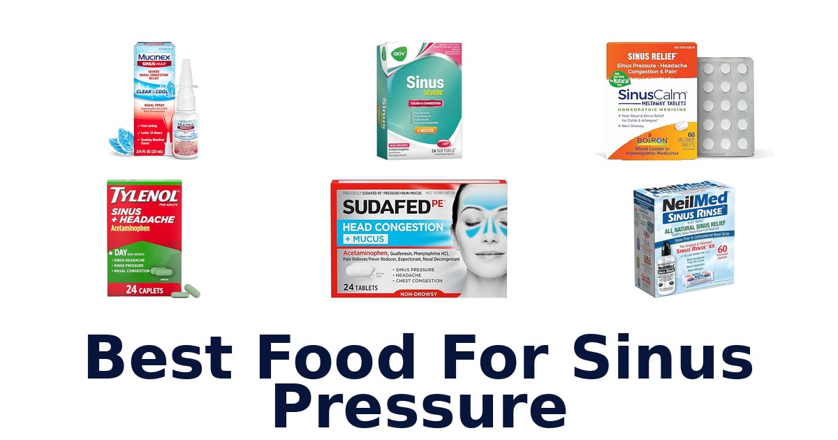 best food for sinus pressure