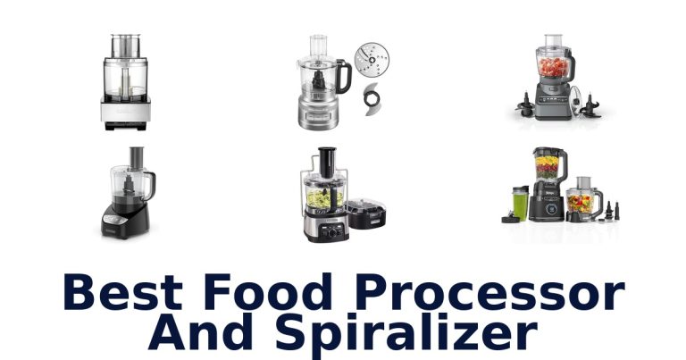 best food processor and spiralizer