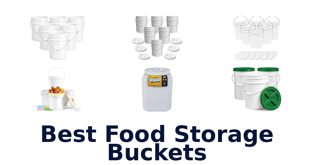 best food storage buckets