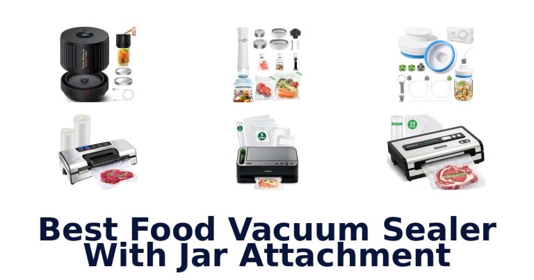 best food vacuum sealer with jar attachment