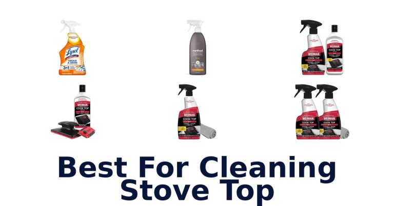 best for cleaning stove top