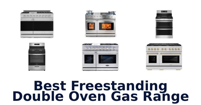 best freestanding double oven gas range