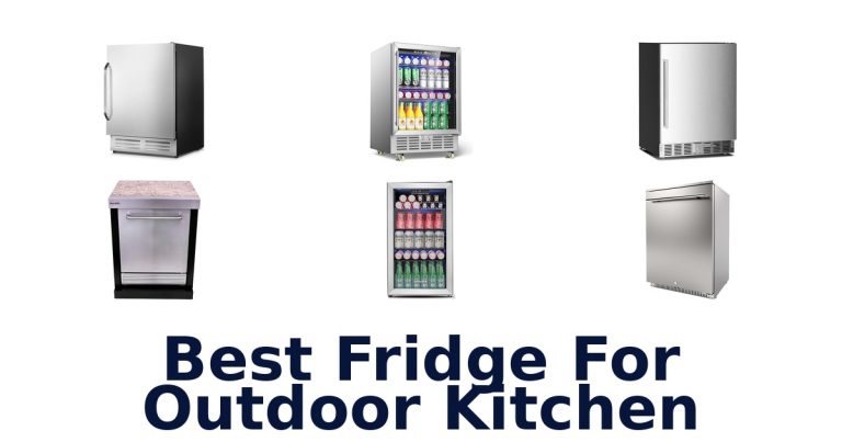 best fridge for outdoor kitchen