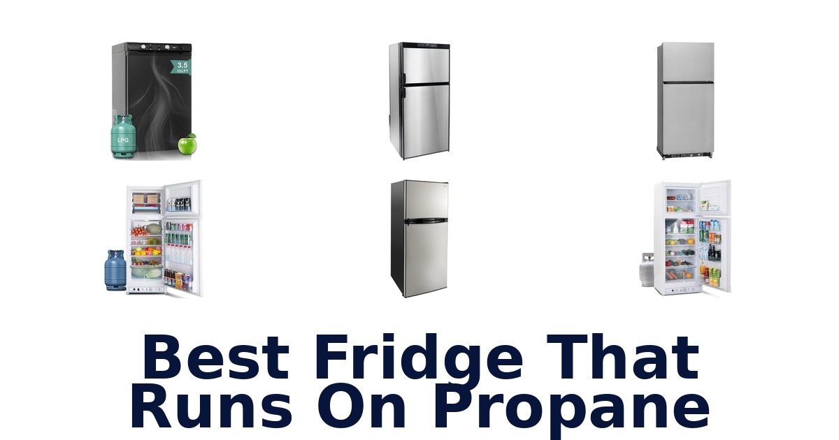best fridge that runs on propane