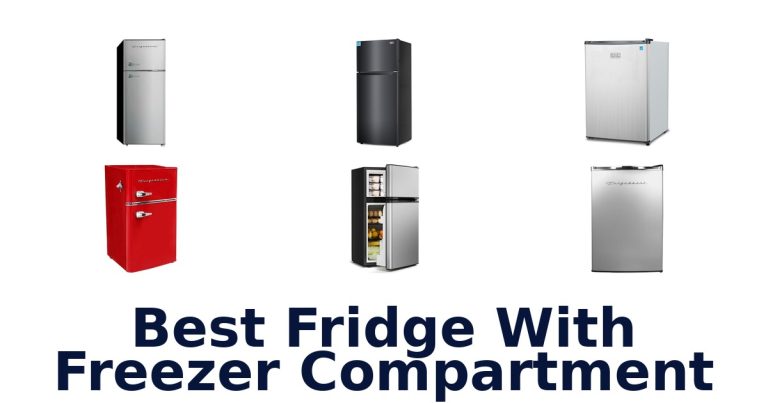 best fridge with freezer compartment