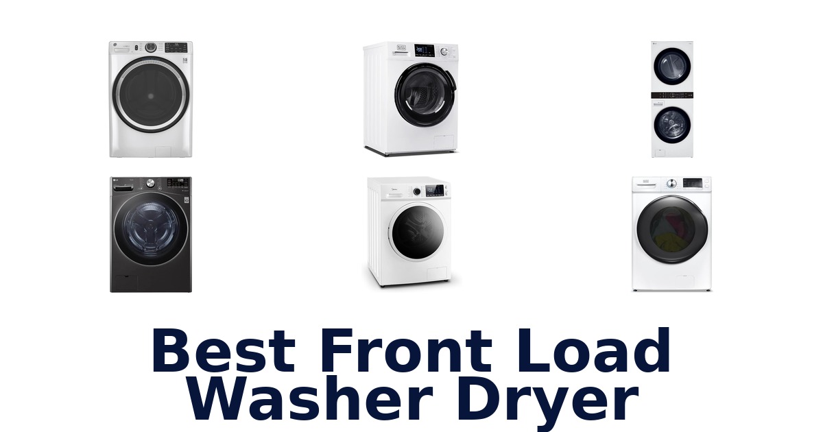 best front load washer dryer