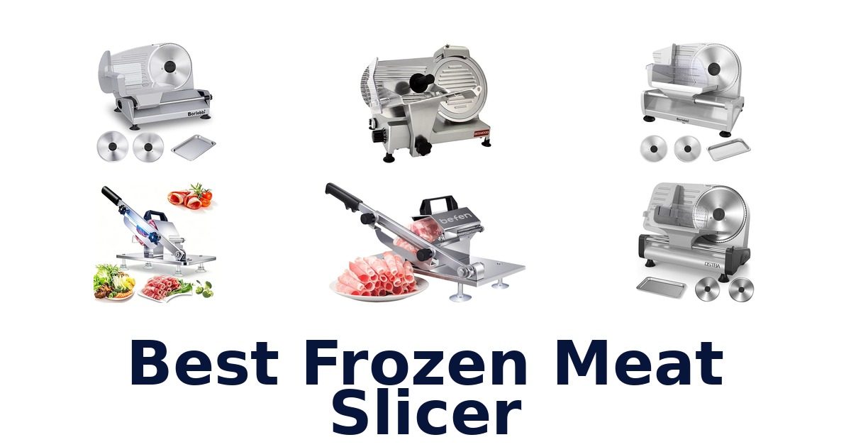 best frozen meat slicer