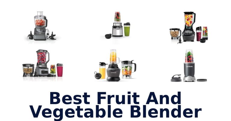 best fruit and vegetable blender