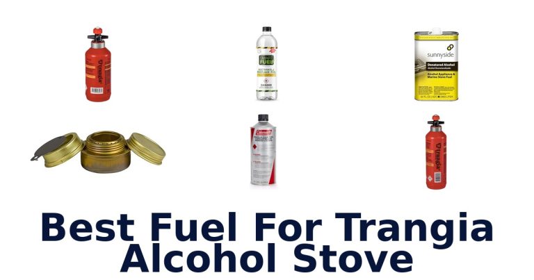 best fuel for trangia alcohol stove