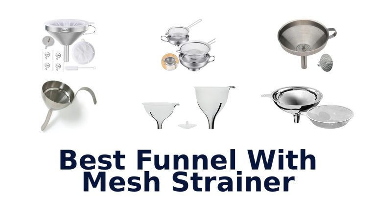 best funnel with mesh strainer