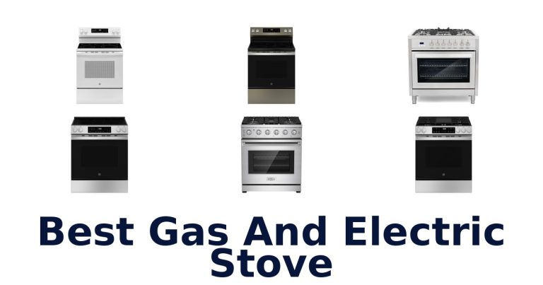 best gas and electric stove