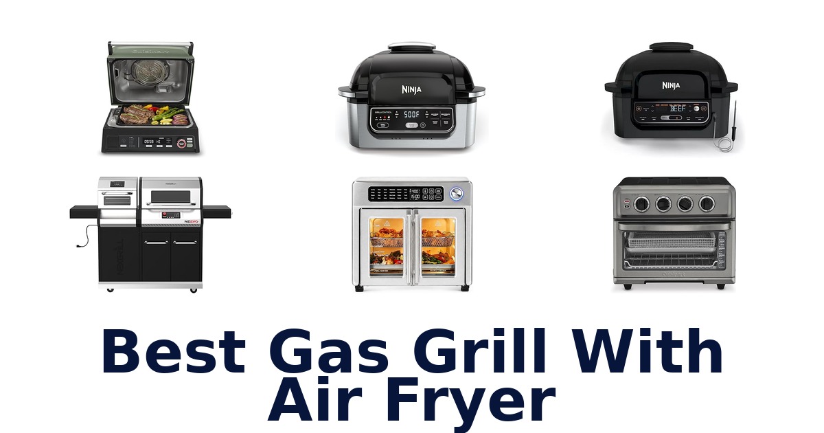 best gas grill with air fryer