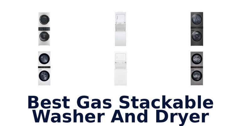 best gas stackable washer and dryer