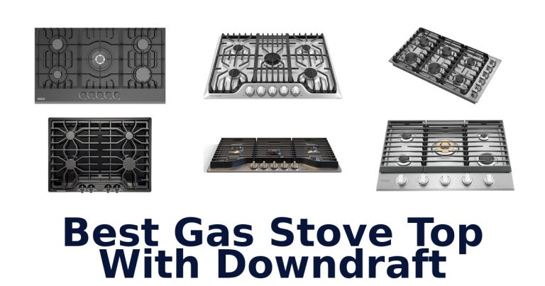 best gas stove top with downdraft