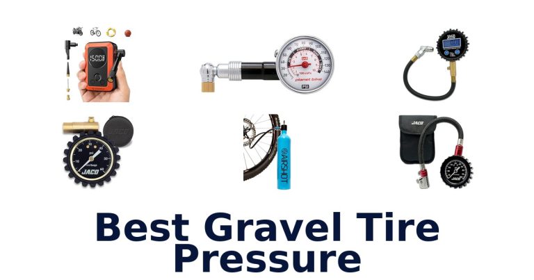 best gravel tire pressure
