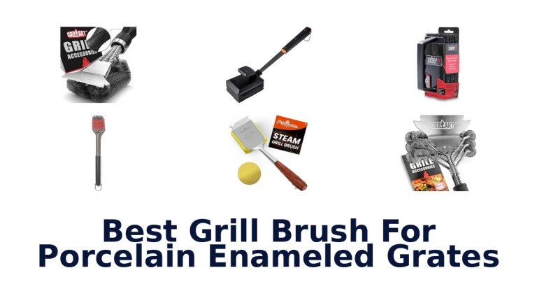 best grill brush for porcelain enameled grates