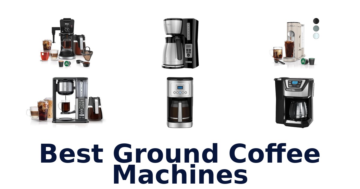 best ground coffee machines