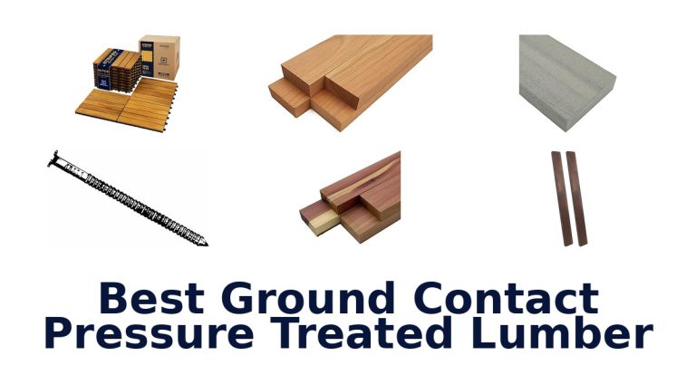 best ground contact pressure treated lumber