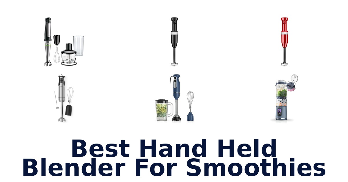 best hand held blender for smoothies