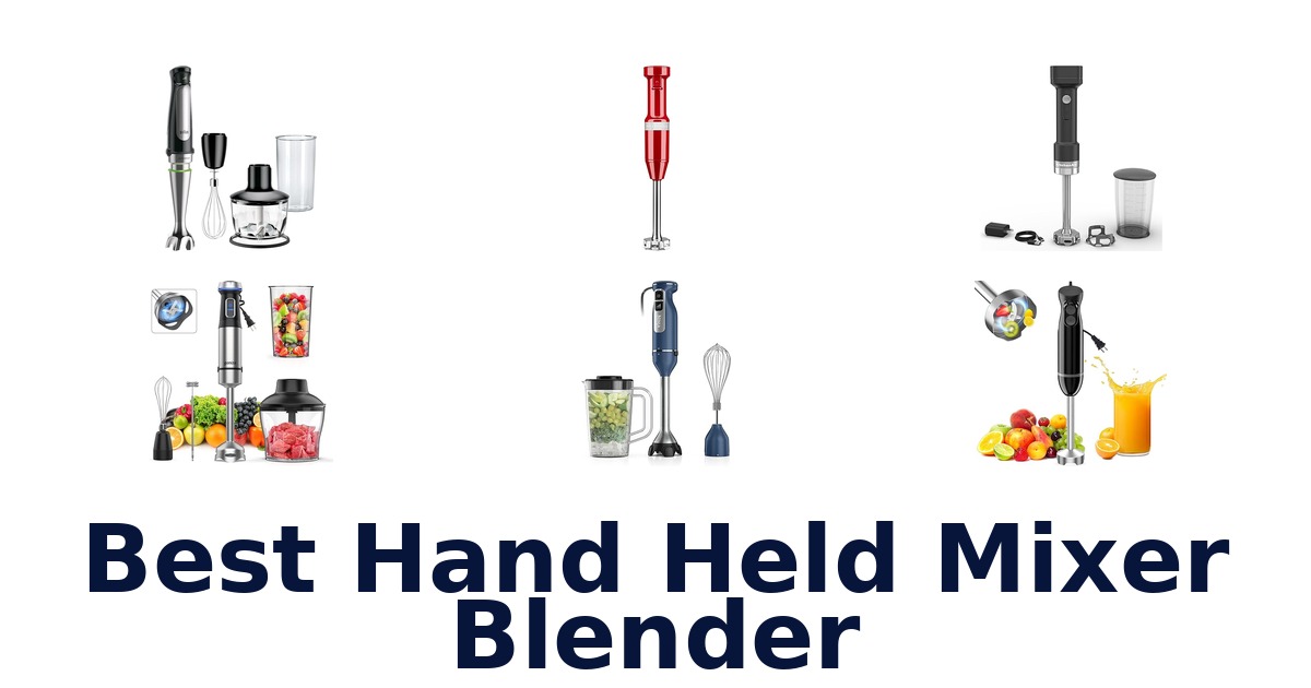 best hand held mixer blender