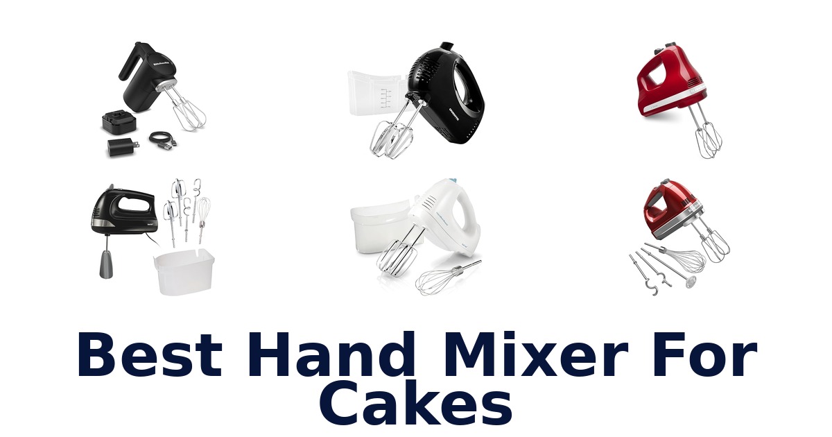 best hand mixer for cakes