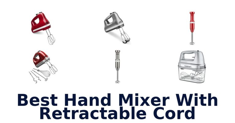 best hand mixer with retractable cord