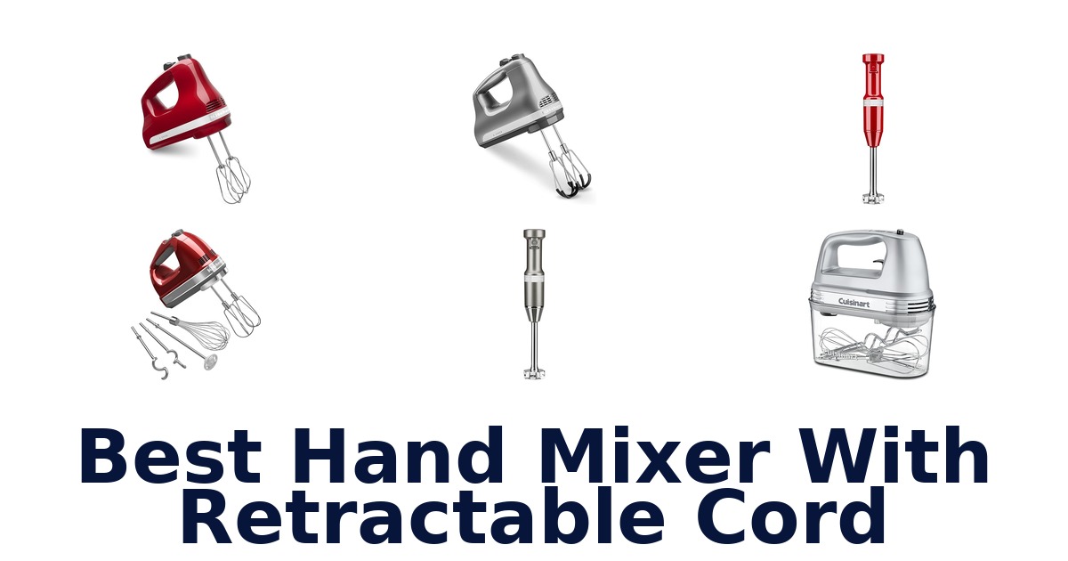 best hand mixer with retractable cord