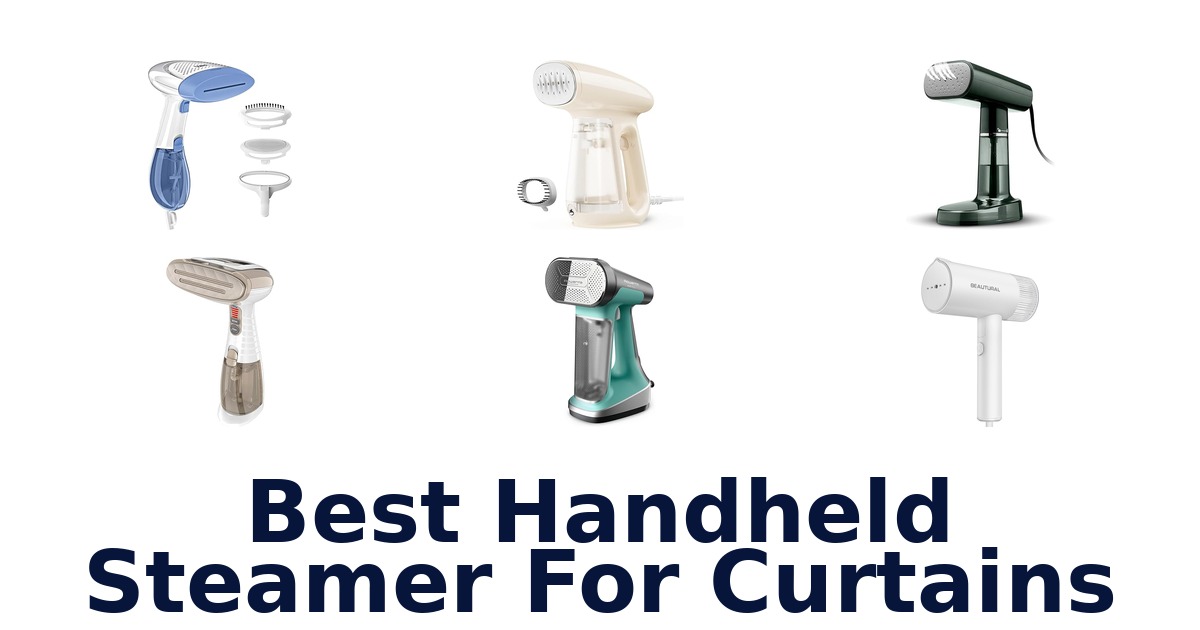best handheld steamer for curtains